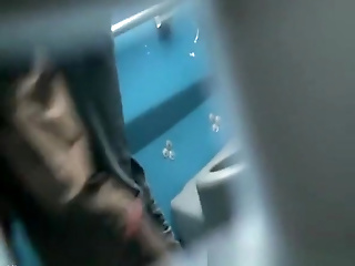 Teen Caught Peeing In Public Toilet