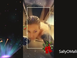 Christmas Eve Snapchat Pussy Play, Pissing, Ass Play, And More